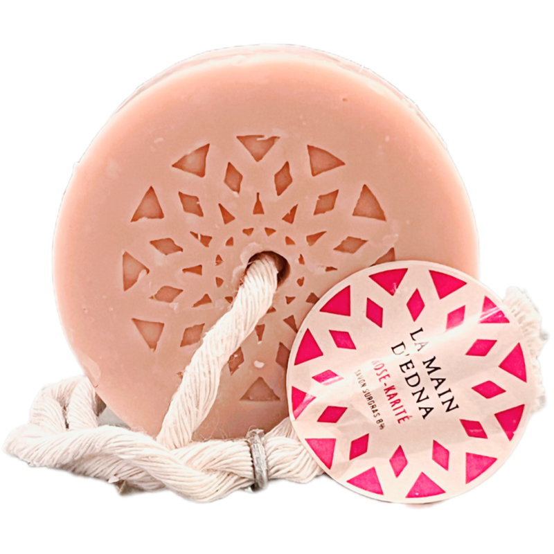 Savon surgras 8 % "Rose-karité"
