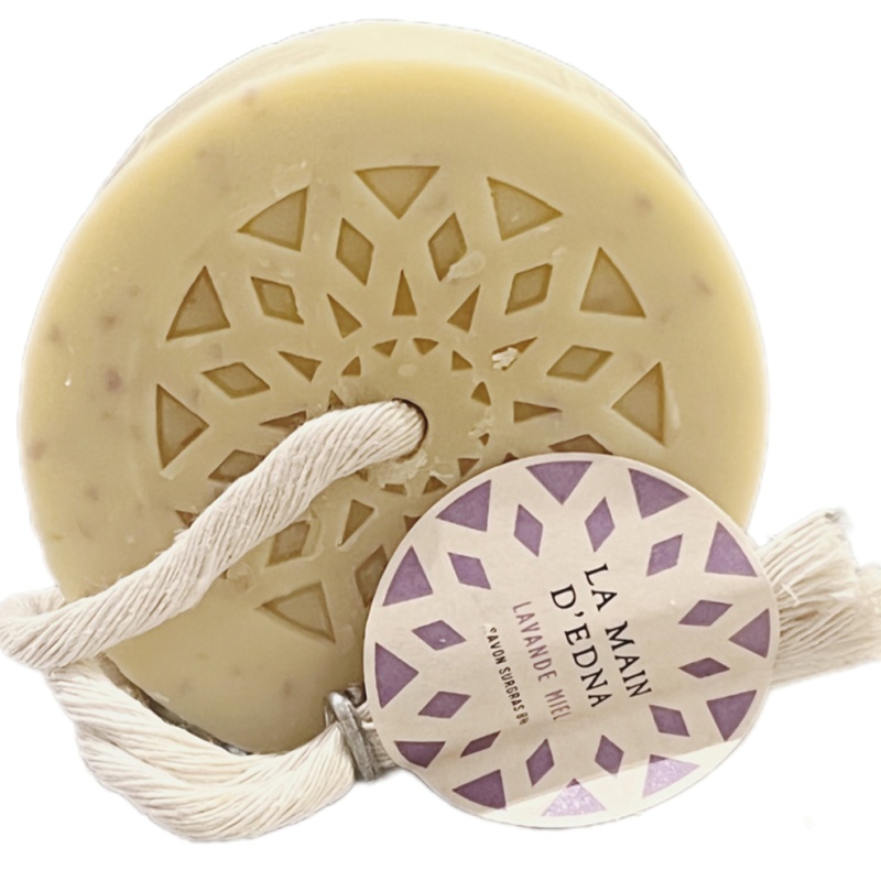 Savon surgras 8 % "Lavande – miel"