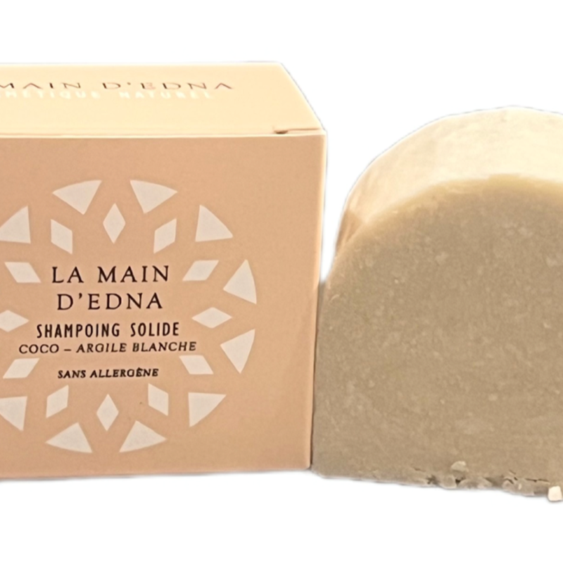 Shampoing solide "Coco-argile blanche"