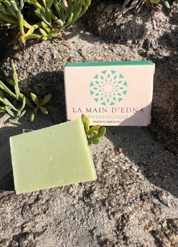 Petit savon surgras 8 % "Verveine exotique"