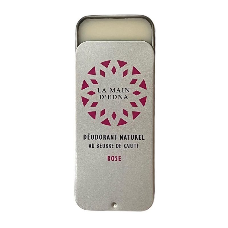 Déodorant naturel en box "Reine de fleur" (rose)